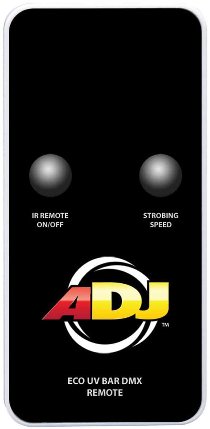 ADJ American DJ Eco UV Bar DMX 18x3-Watt LED Black Light - ProSound and Stage Lighting