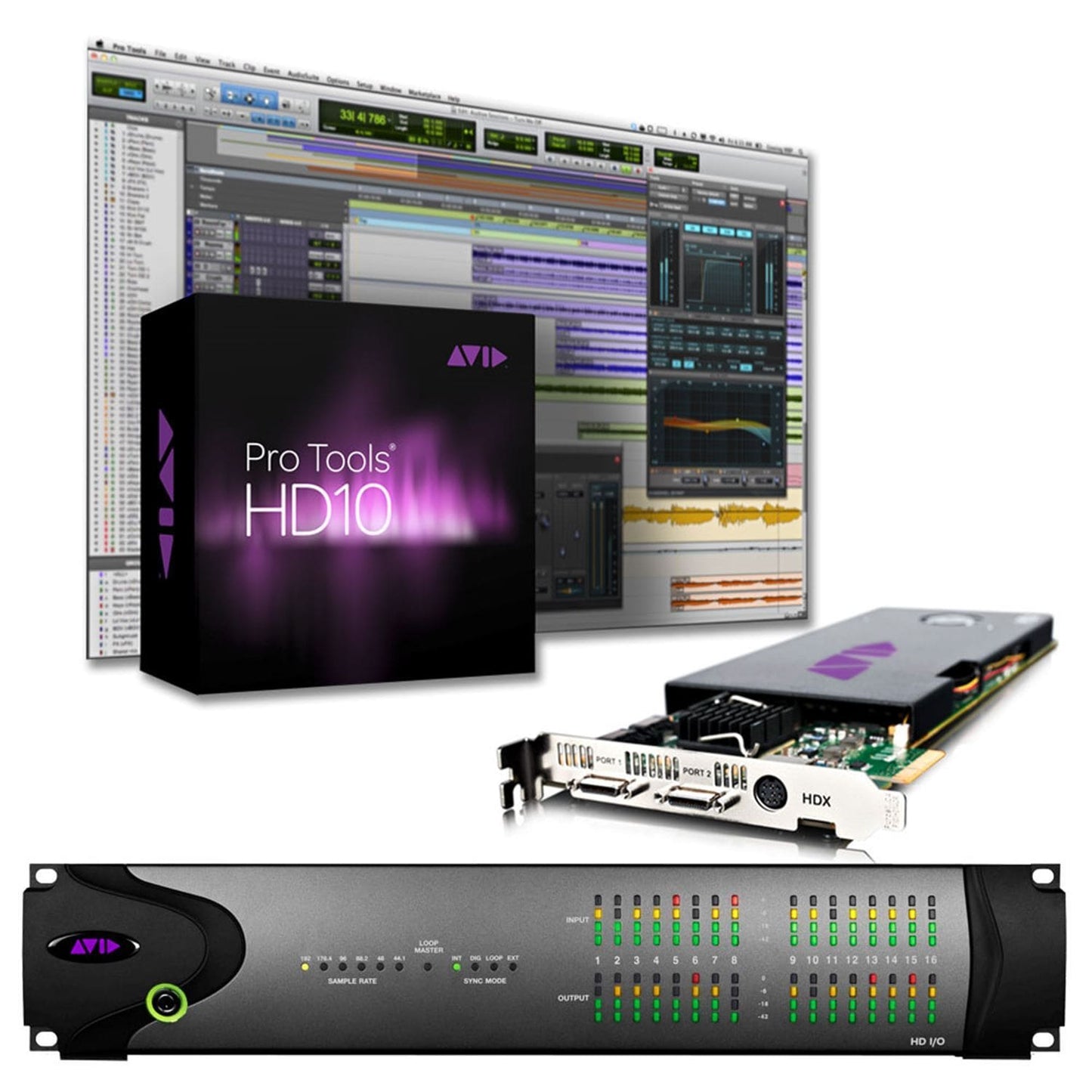 Avid Academic Pro Tools HDX 16X16 System EDU - ProSound and Stage Lighting
