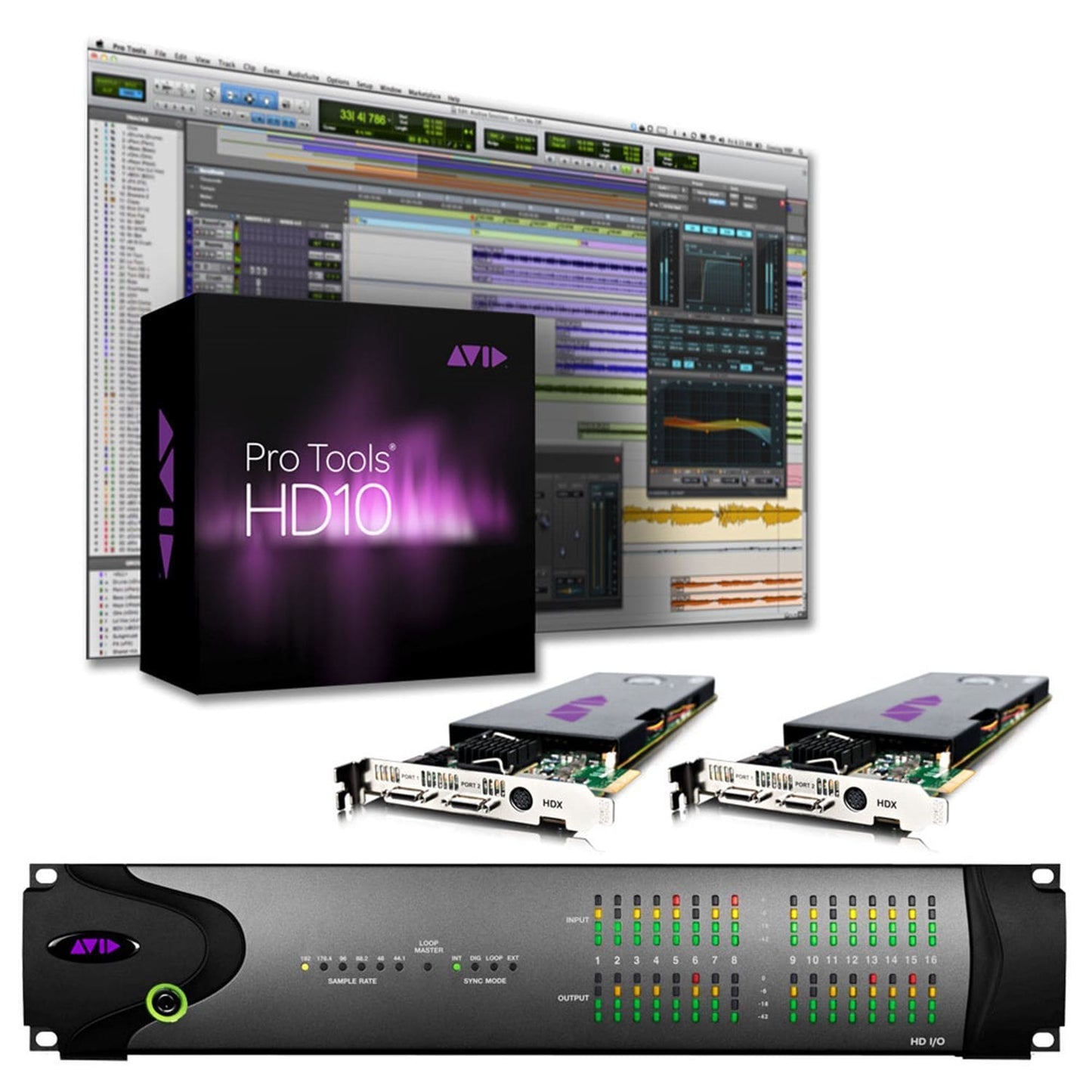 Avid Academic Pro Tools HDX2 16X16 System EDU - ProSound and Stage Lighting