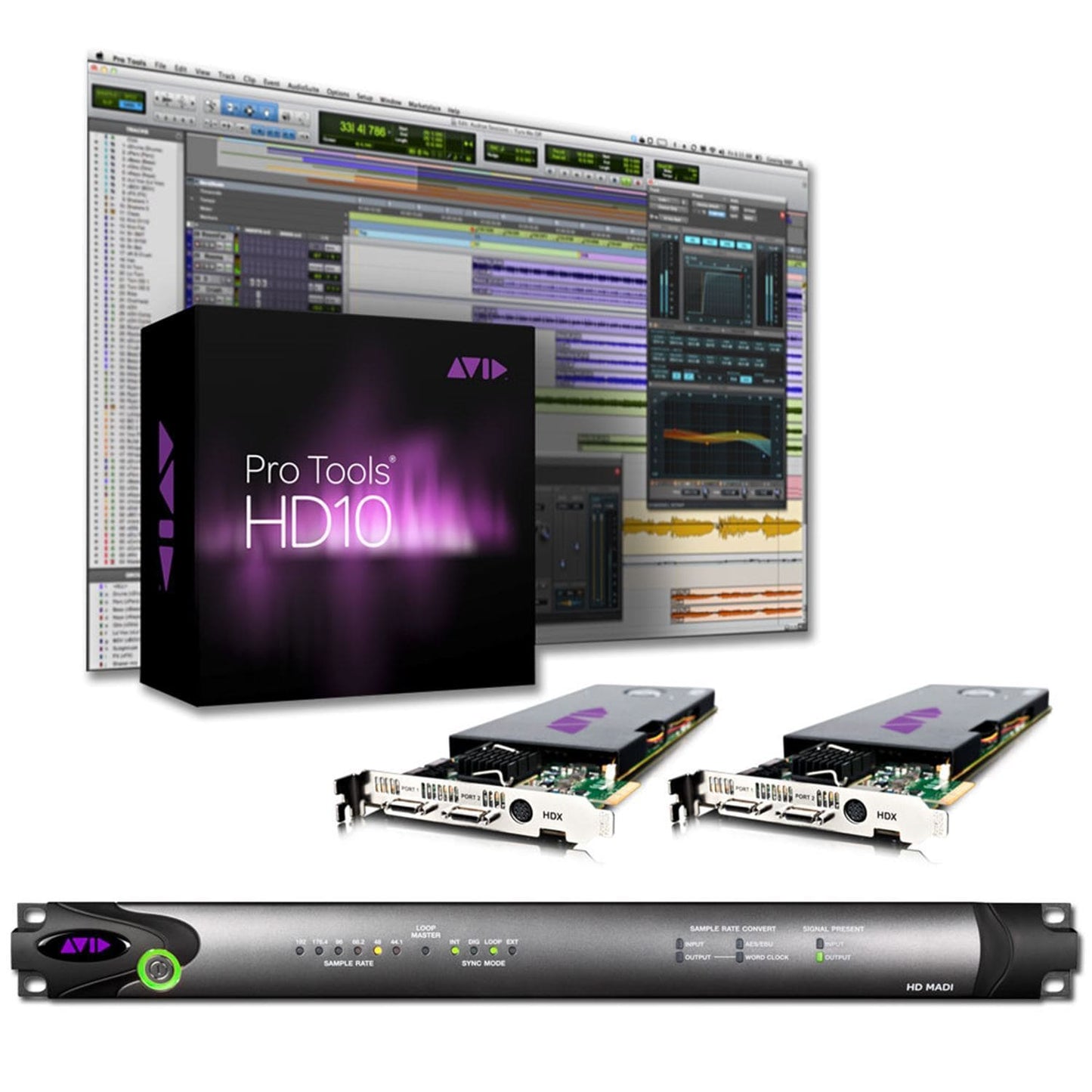 Avid Academic Pro Tools HDX2 MADI System EDU - ProSound and Stage Lighting