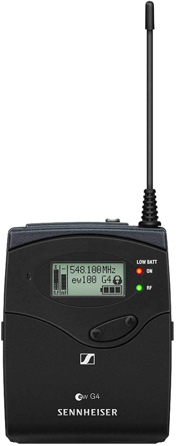 Sennheiser EK 100 G4 Evolution Wireless Portable Camera Receiver A - ProSound and Stage Lighting