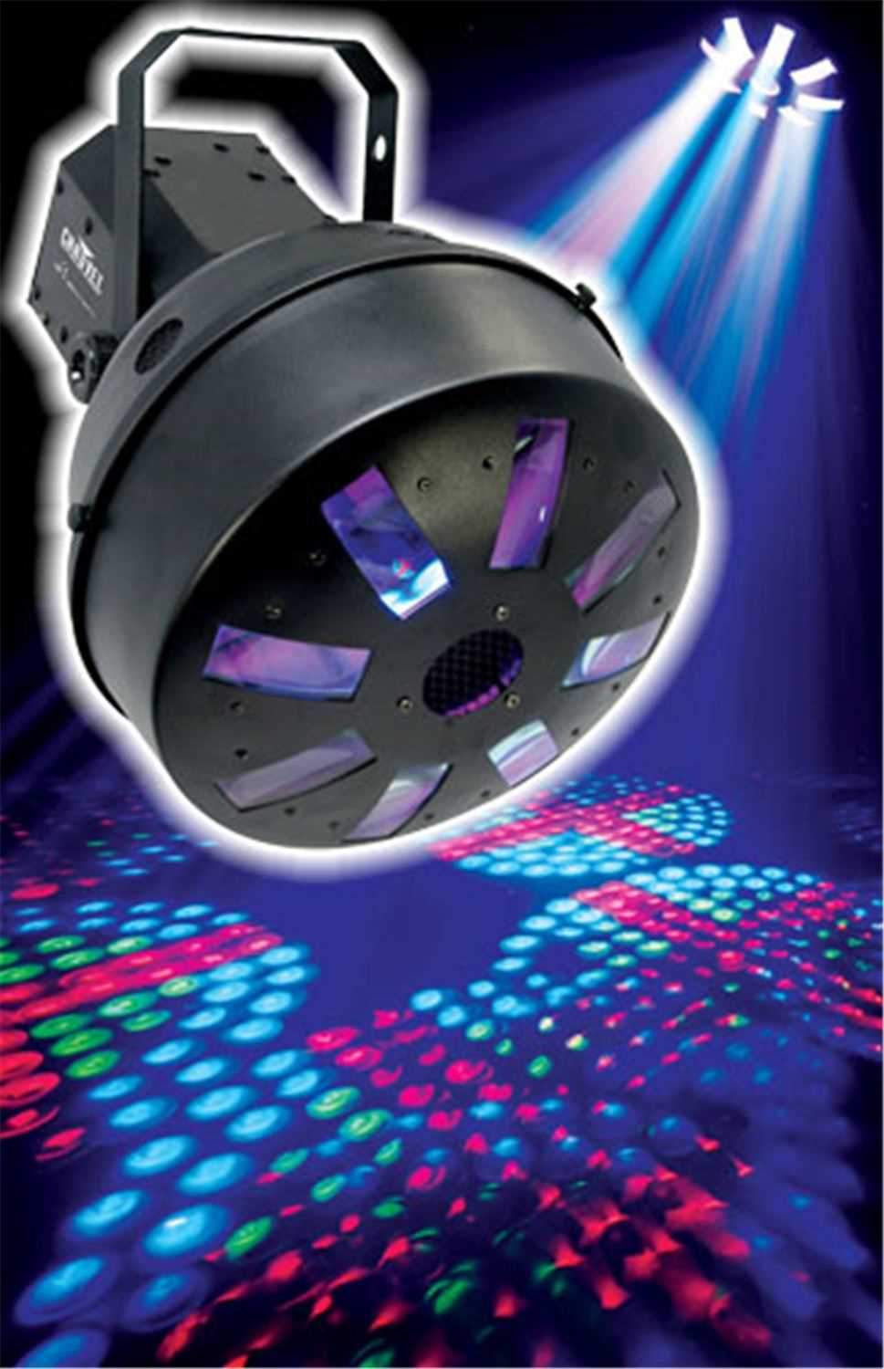 Chauvet ELAN Wide Cover LED Moon Flower DMX Effect - ProSound and Stage Lighting