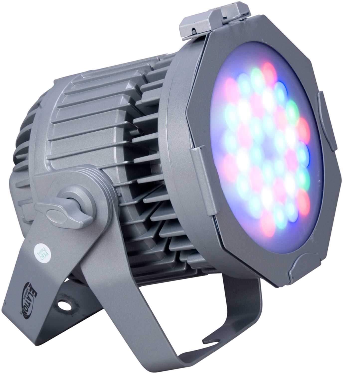 Elation ELAR 108 Silver Par IP RGBW LED Wash Light - ProSound and Stage Lighting
