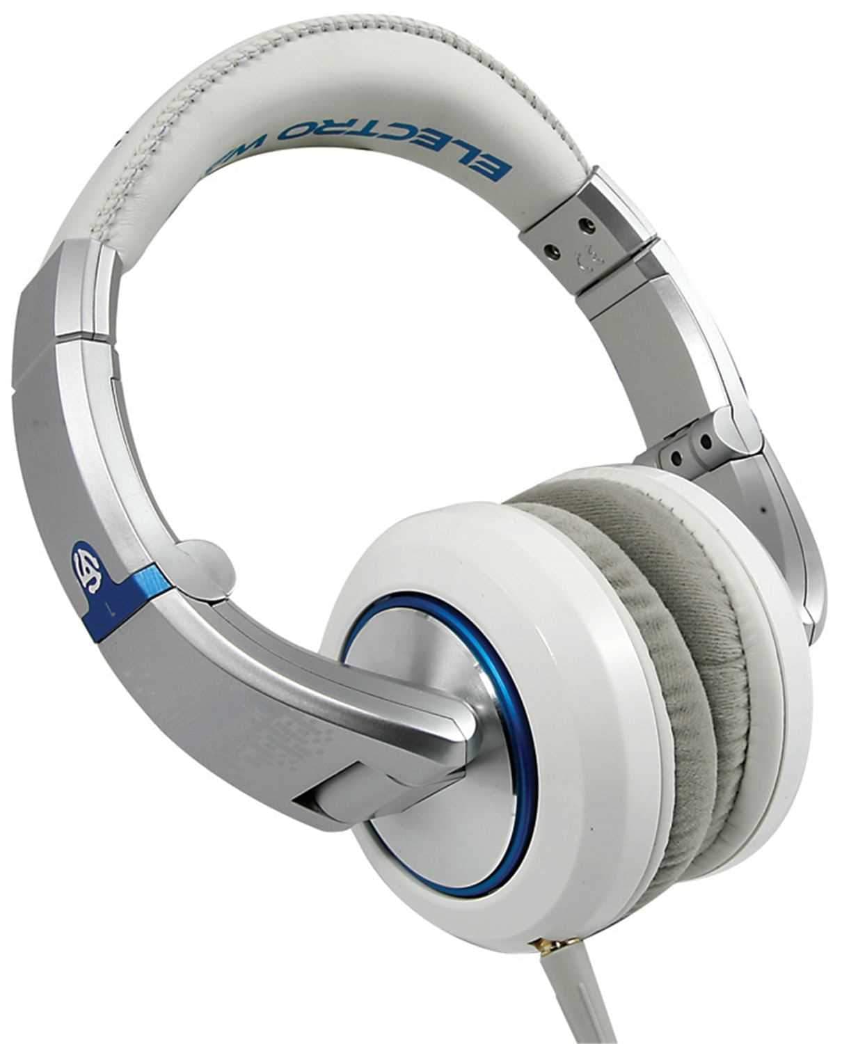Numark ELECTROWAVE Pro Dj Headphones - White - ProSound and Stage Lighting