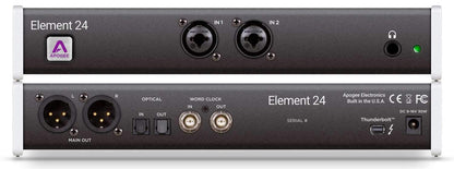 Apogee Element 24 Thunderbolt Audio Interface - ProSound and Stage Lighting
