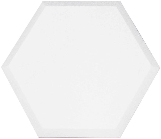 Primacoustic Accent Hexagon Beveled Edge - White - ProSound and Stage Lighting