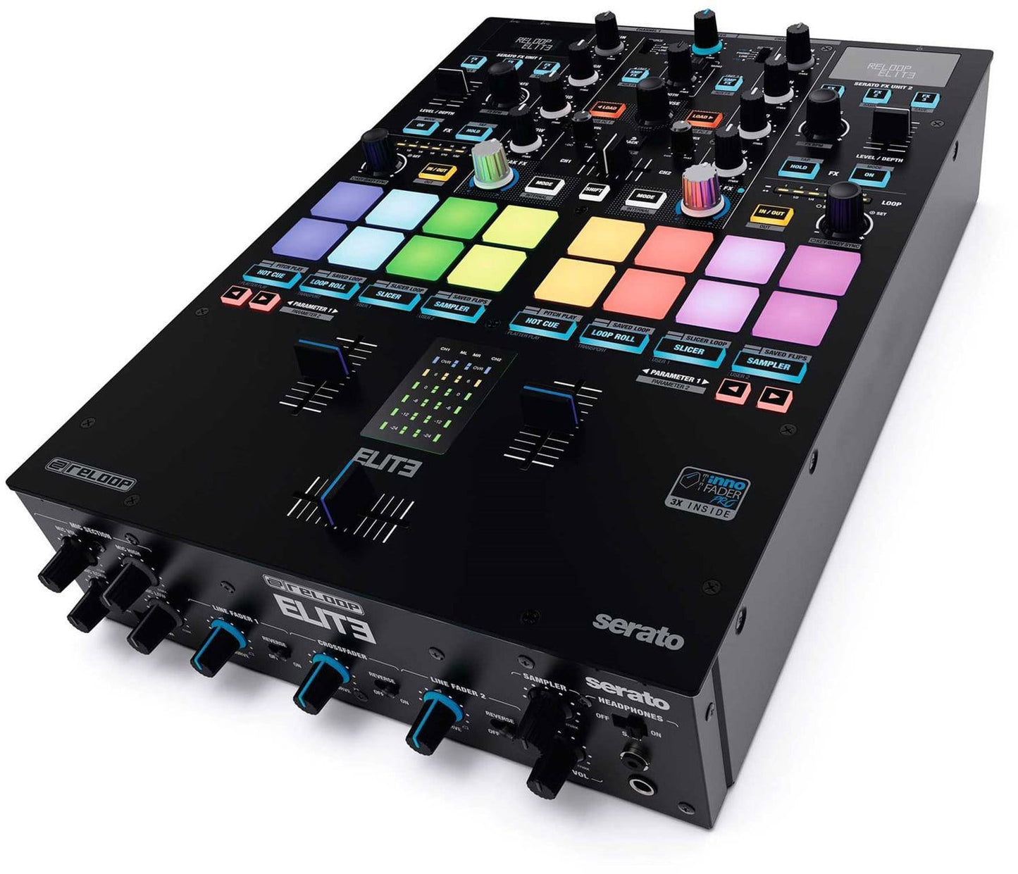 Reloop Elite High-Performance DVS Serato DJ Mixer - ProSound and Stage Lighting