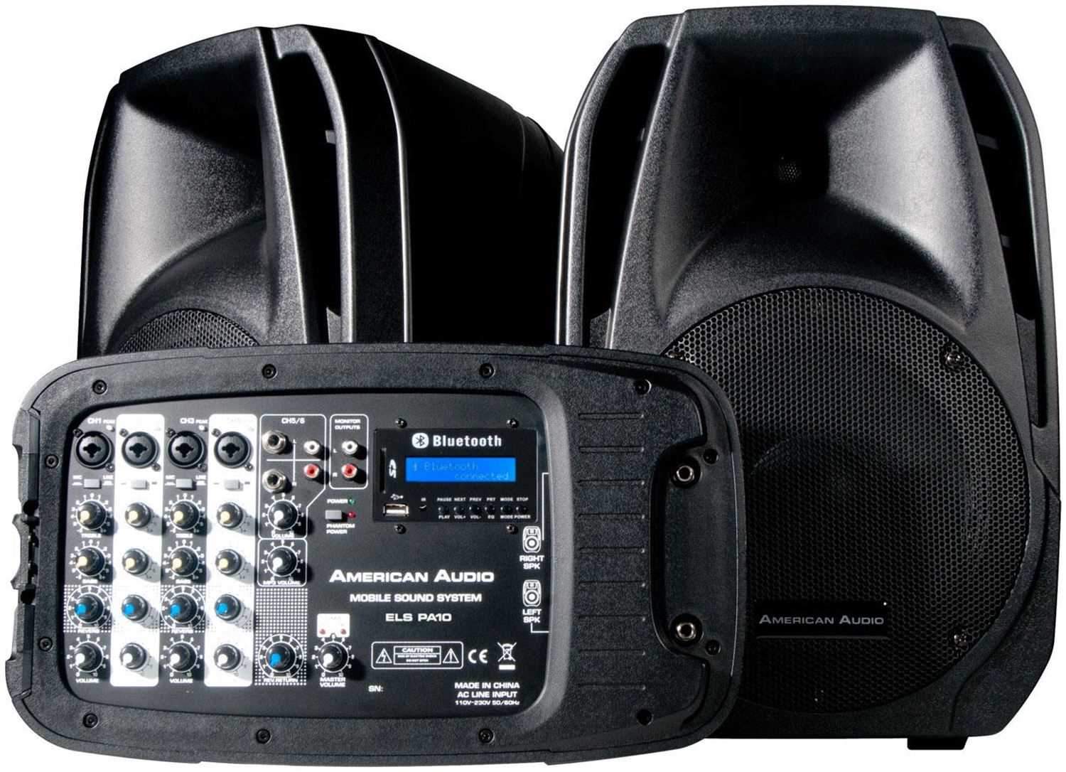 American Audio ELSPA10 Portable Powered PA System - ProSound and Stage Lighting