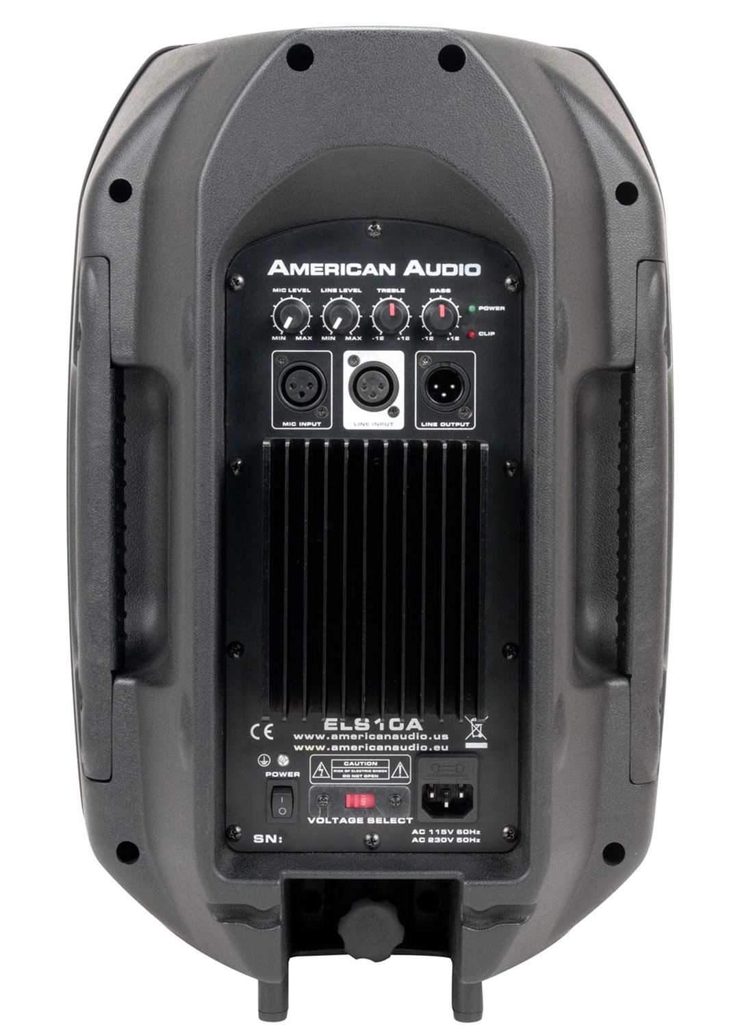 American Audio ELS10A 10 In Powered DJ PA Speake - ProSound and Stage Lighting