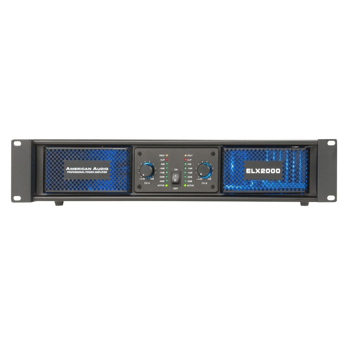 American Audio ELX2000 Power Amp 2x150W @ 8 ohms - ProSound and Stage Lighting