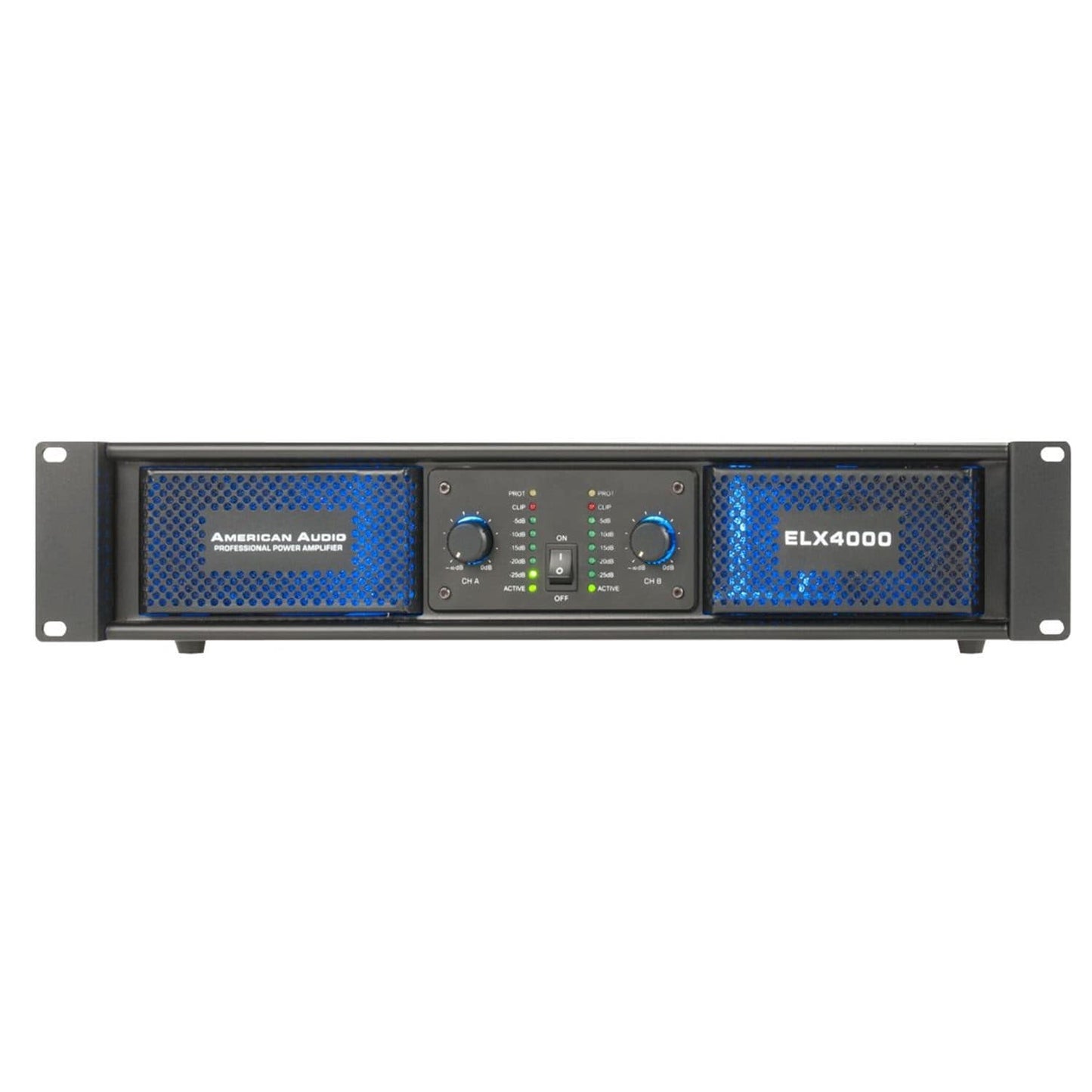 American Audio ELX4000 Power Amp 2x260W @ 8 ohms - ProSound and Stage Lighting