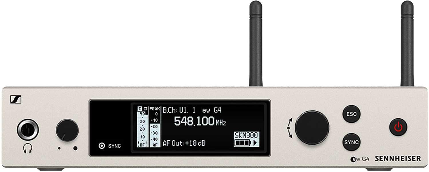 Sennheiser EM 300-500 G4 Evolution Wireless Rackmount Receiver - ProSound and Stage Lighting