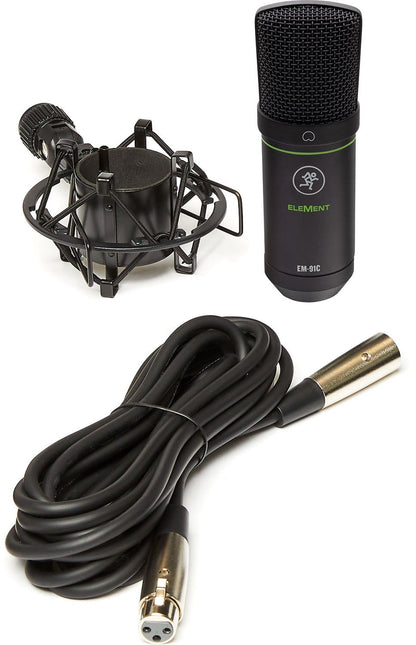 Mackie EleMent EM-91C Large-Diaphragm Condenser Microphone - PSSL ProSound and Stage Lighting