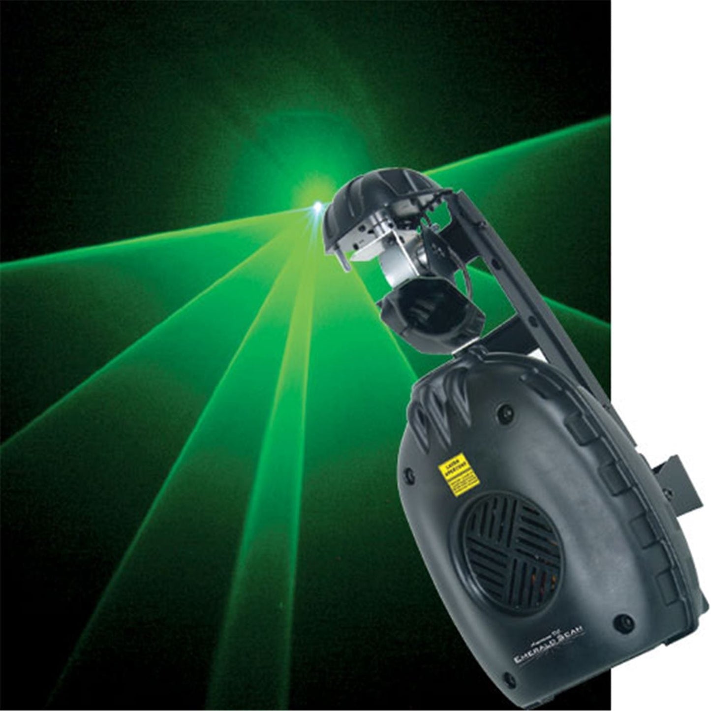 American DJ EMERALD SCAN DMX Linkable Green Laser - ProSound and Stage Lighting