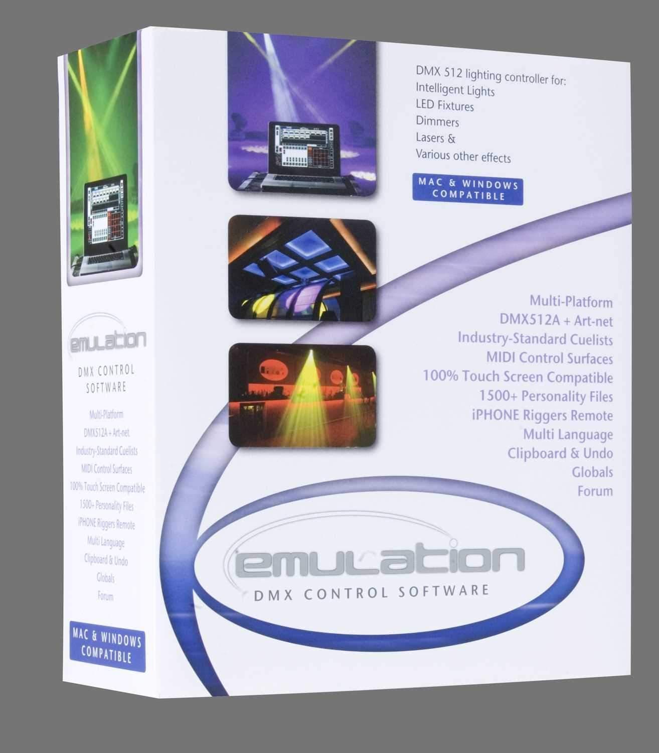 Elation Emulation Mac & PC DMX Control Software - ProSound and Stage Lighting