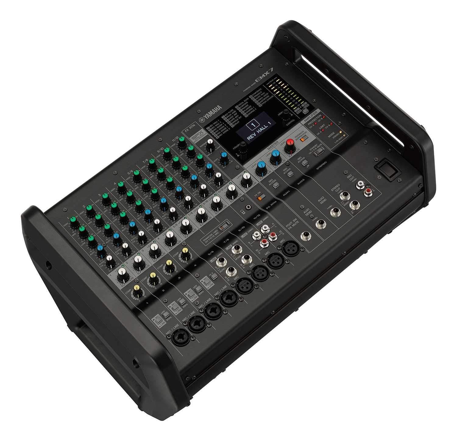 Yamaha EMX7 12 Input Powered Mixer - ProSound and Stage Lighting