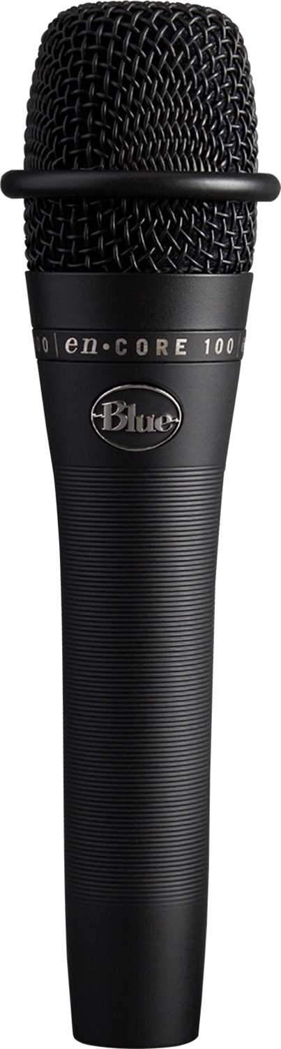 Blue enCore 100 Black Dynamic Handheld Microphone - ProSound and Stage Lighting