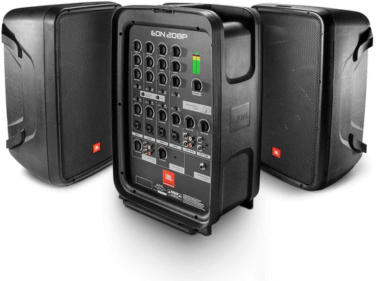 JBL EON208P 8-Channel Portable PA with Bluetooth - ProSound and Stage Lighting