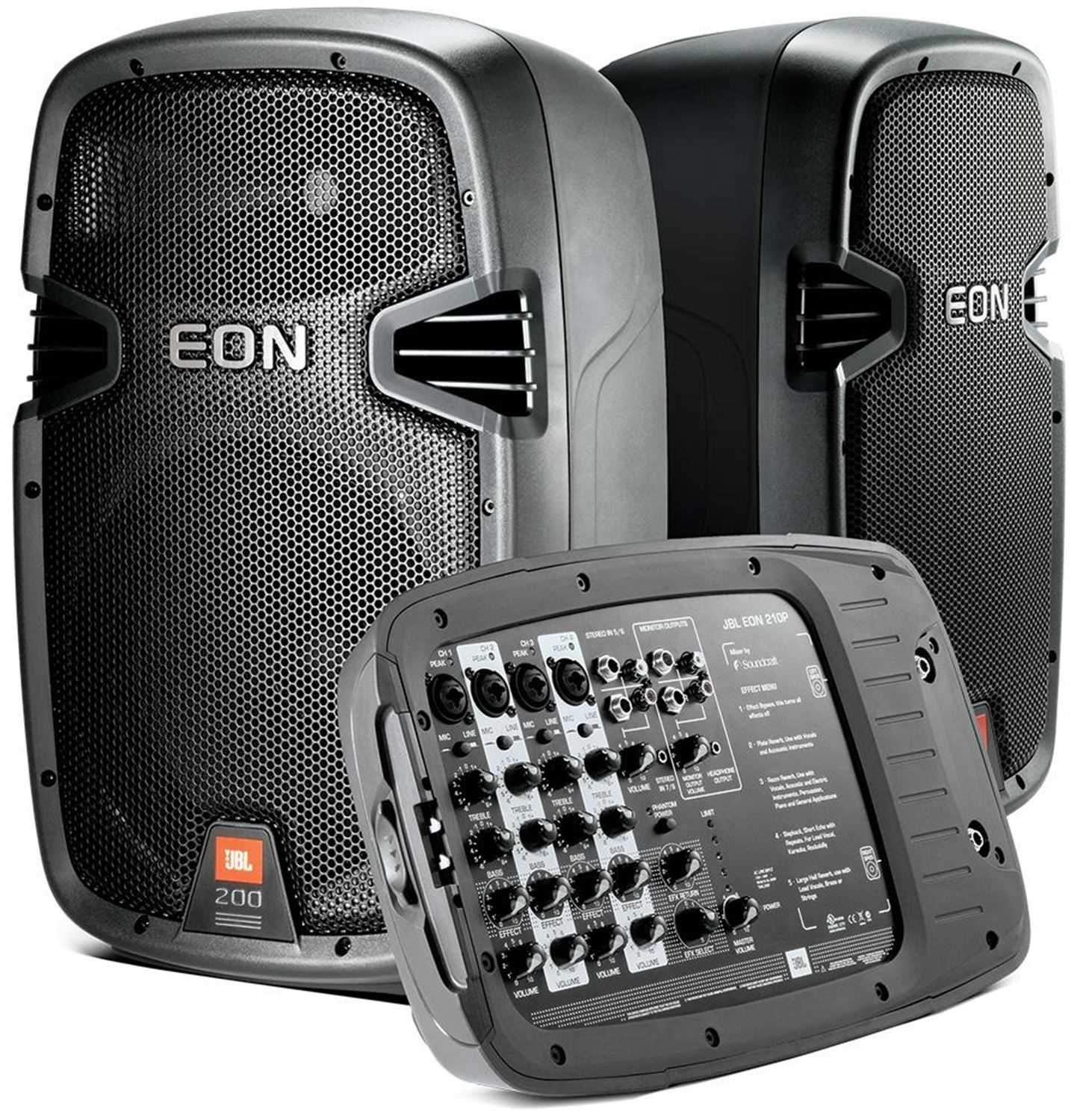 JBL EON210P Self-Contained Portable PA System - ProSound and Stage Lighting