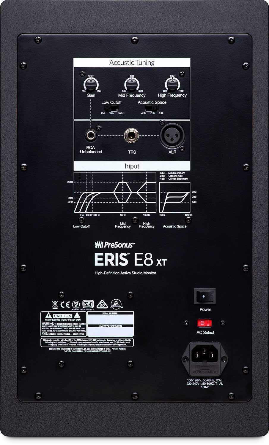 PreSonus ERIS-E8-XT Powered Studio Monitor Single - ProSound and Stage Lighting