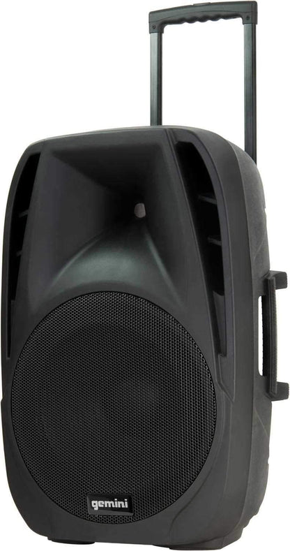 Gemini ES-15TOGO Portable Battery-Powered 15-Inch Speaker with Bluetooth - ProSound and Stage Lighting