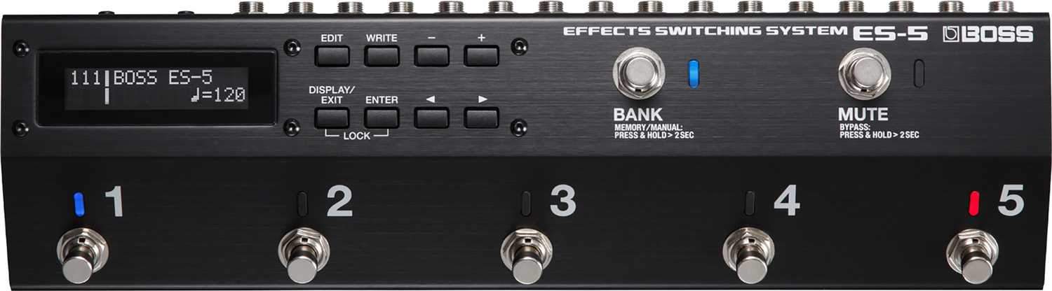 Boss ES-5 Effects Switching System - ProSound and Stage Lighting