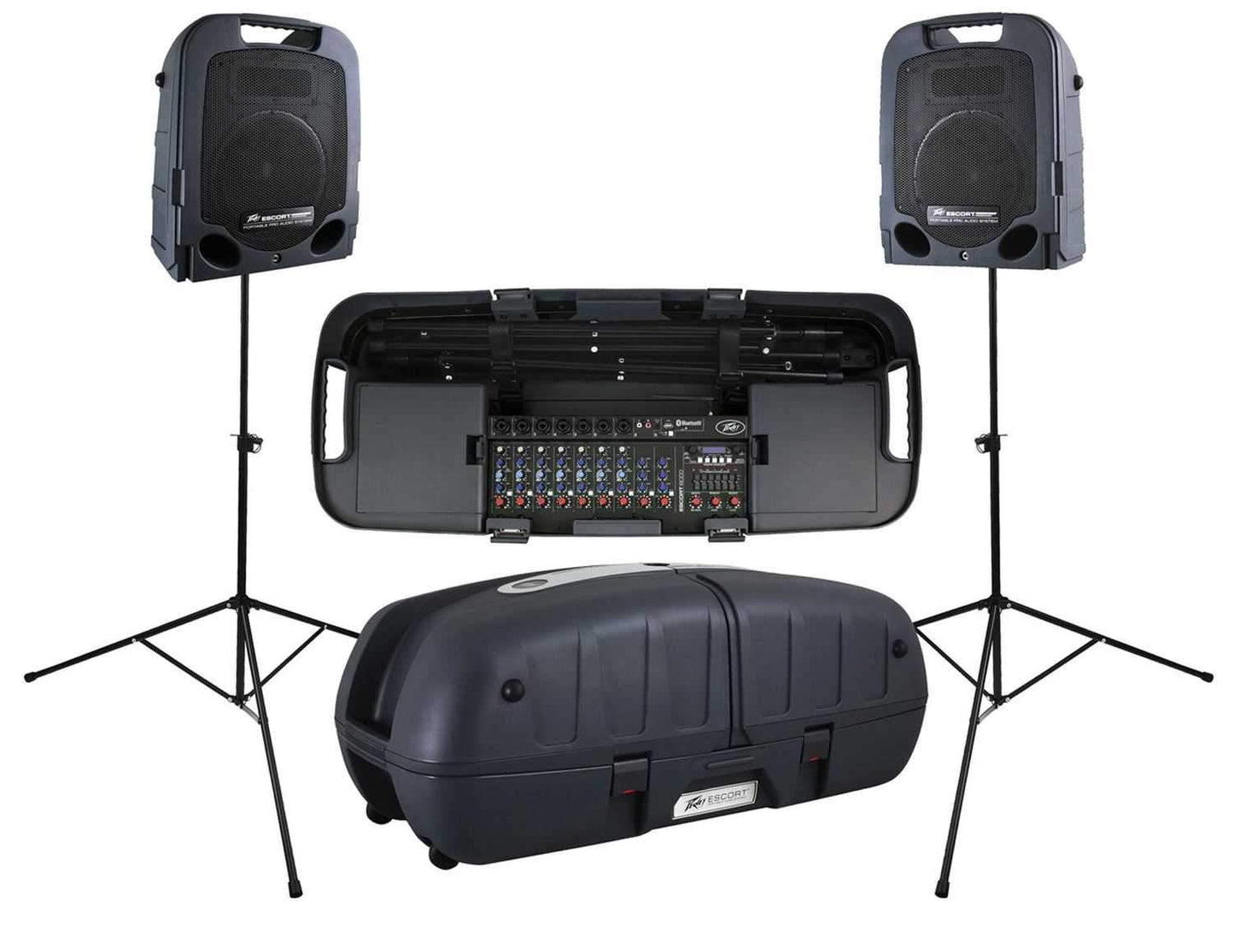 Peavey Escort 6000 9 Ch 600W Portable PA System - ProSound and Stage Lighting