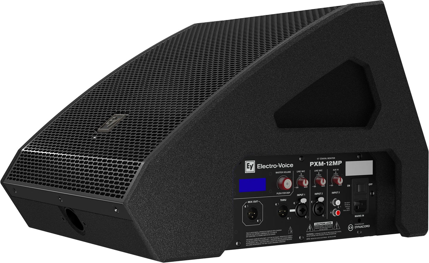 Electro Voice PXM-12MP 12-In Powered Floor Monitor - ProSound and Stage Lighting