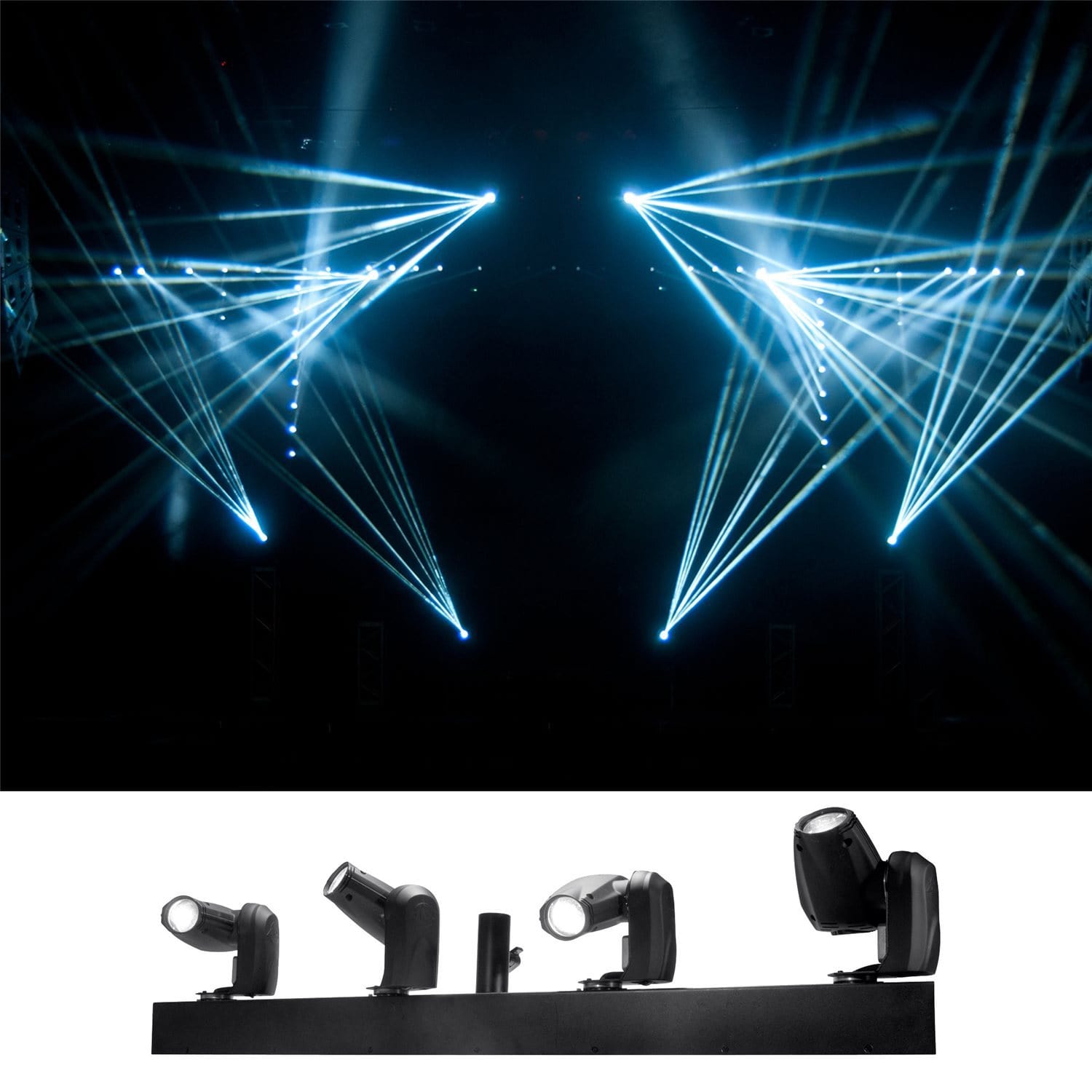 ADJ American DJ Event Bar Pro 4x10-Watt White LED Light - ProSound and Stage Lighting