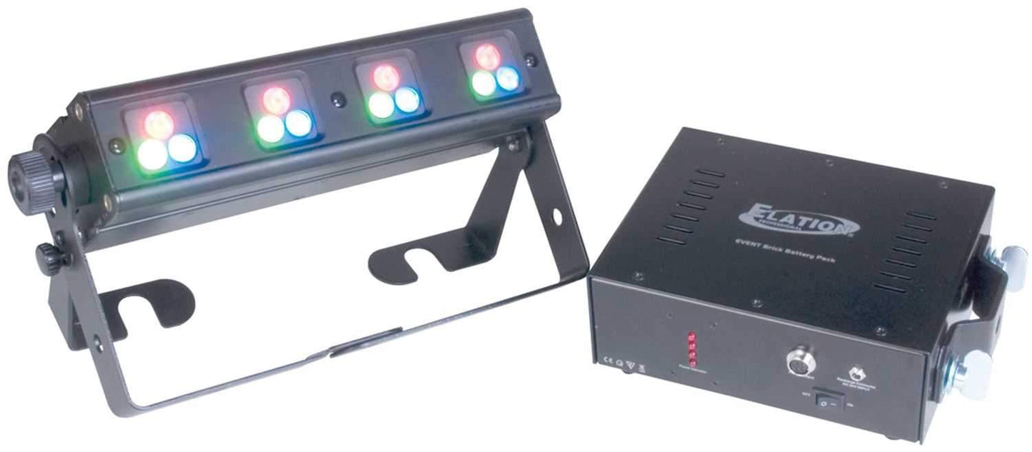 Elation Event Brick W Sys LED Brick with Battery - ProSound and Stage Lighting