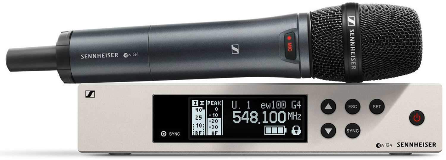Sennheiser ew 100 G4-935-S Wireless Handheld Vocal Mic System A - ProSound and Stage Lighting