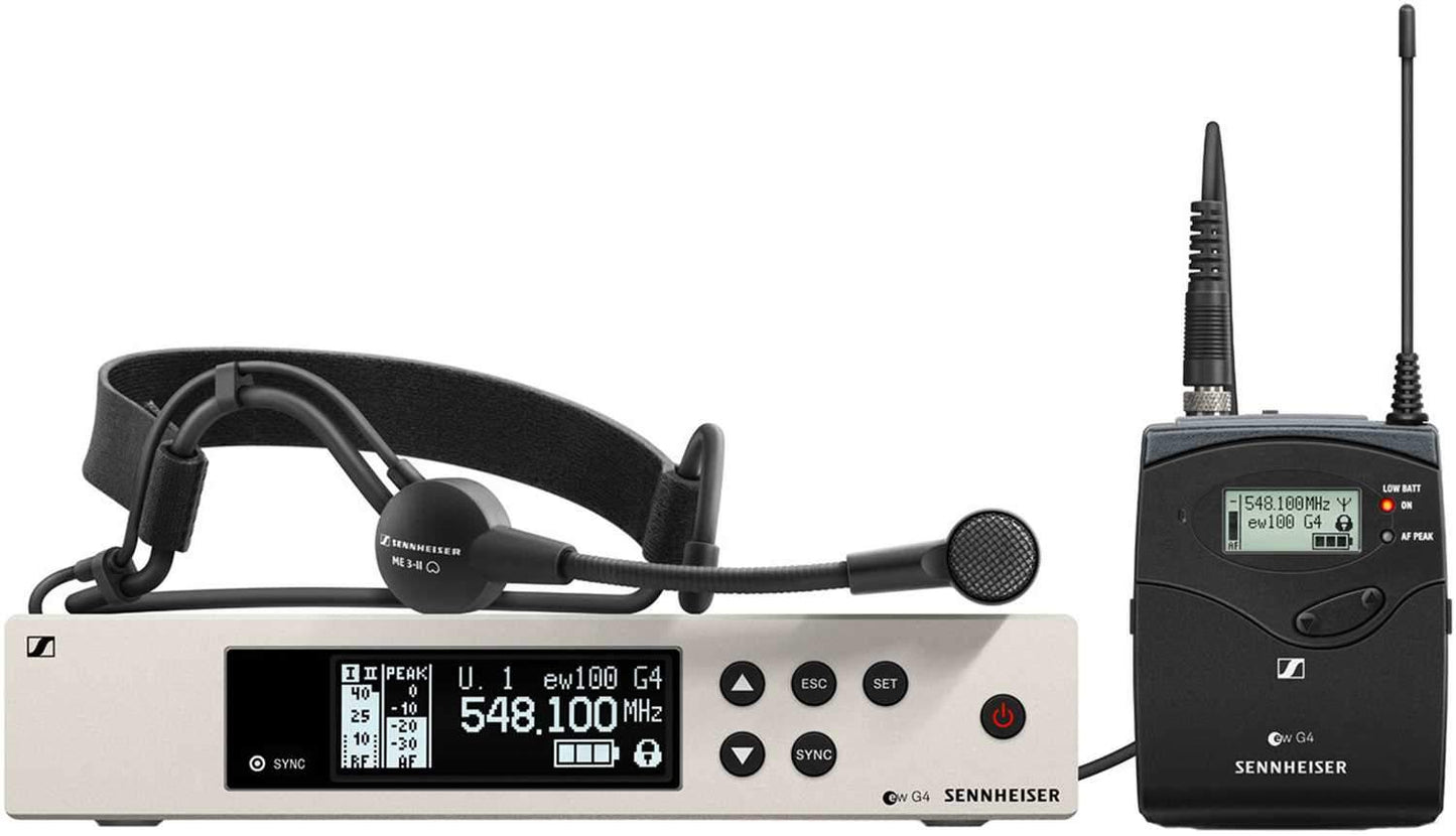 Sennheiser ew 100 G4-ME3 Evolution Wireless G4 Headmic Set G - ProSound and Stage Lighting