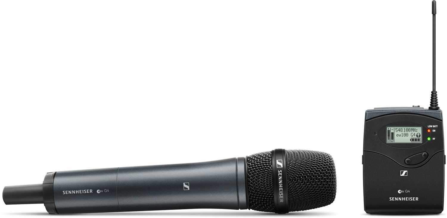 Sennheiser ew 135P G4 Evolution Wireless Portable Vocal Set - ProSound and Stage Lighting