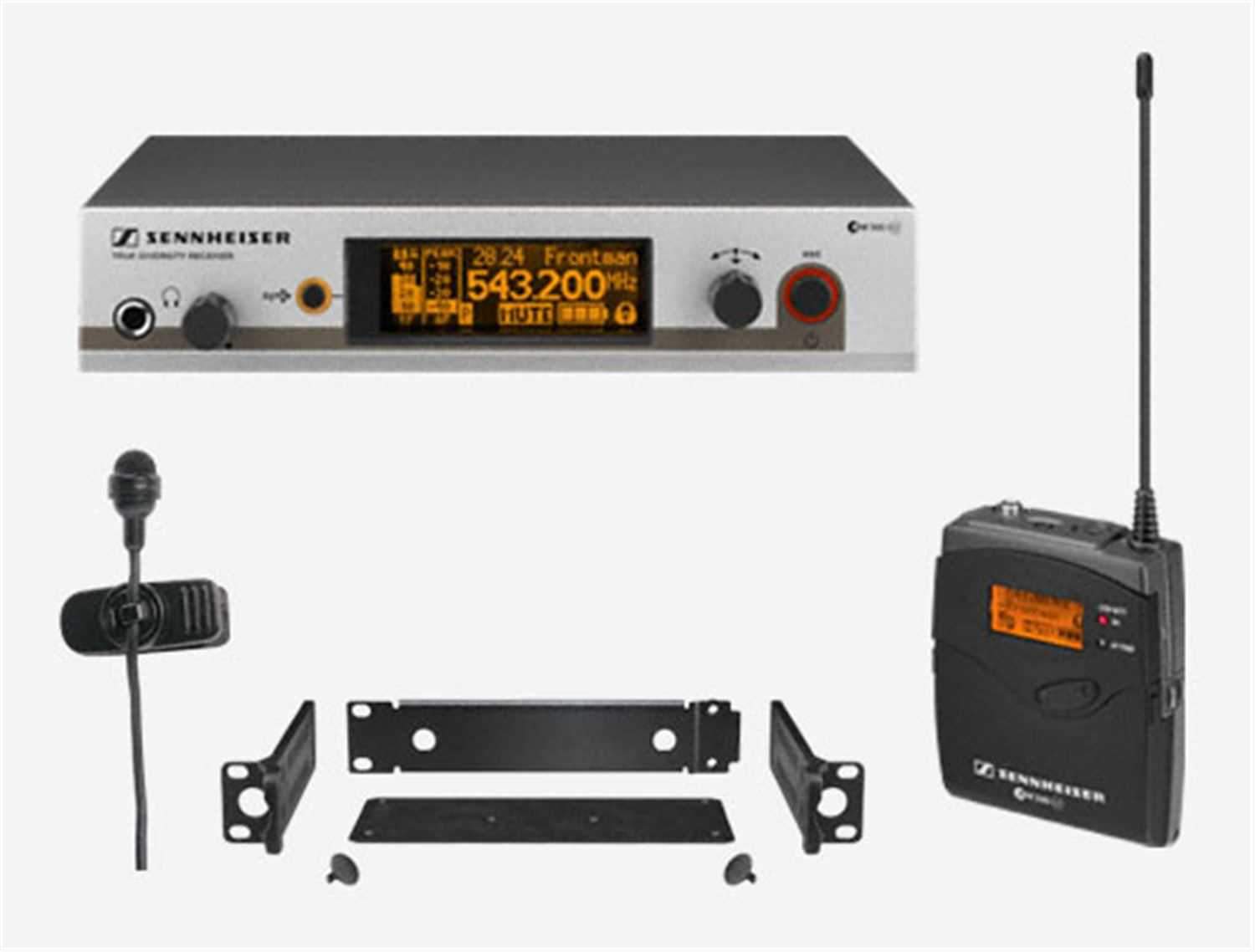 Sennheiser EW322G3 Lav Mic System with Rackmount Kit - ProSound and Stage Lighting