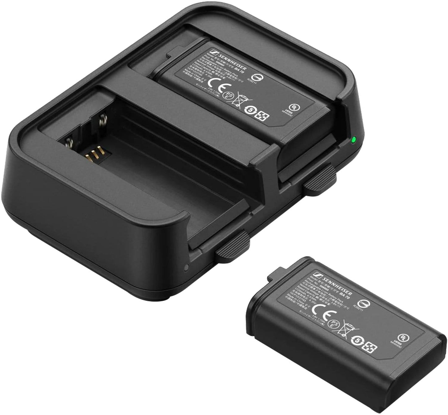Sennheiser L 70 USB Charging Station w/ 2x BA 70 Battery Packs - ProSound and Stage Lighting