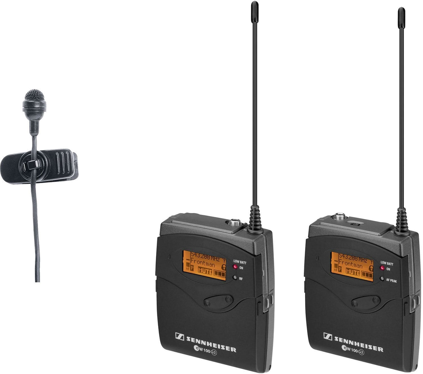 Sennheiser ew 122-p G3 Wireless Lavalier Microphone Clip-on Set - ProSound and Stage Lighting