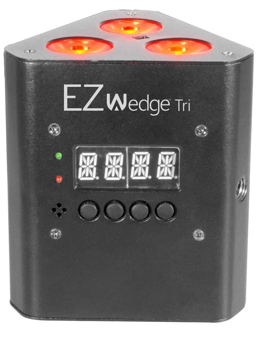 Chauvet EZWedge Tri RGB Battery-Powered LED Wash Light - ProSound and Stage Lighting