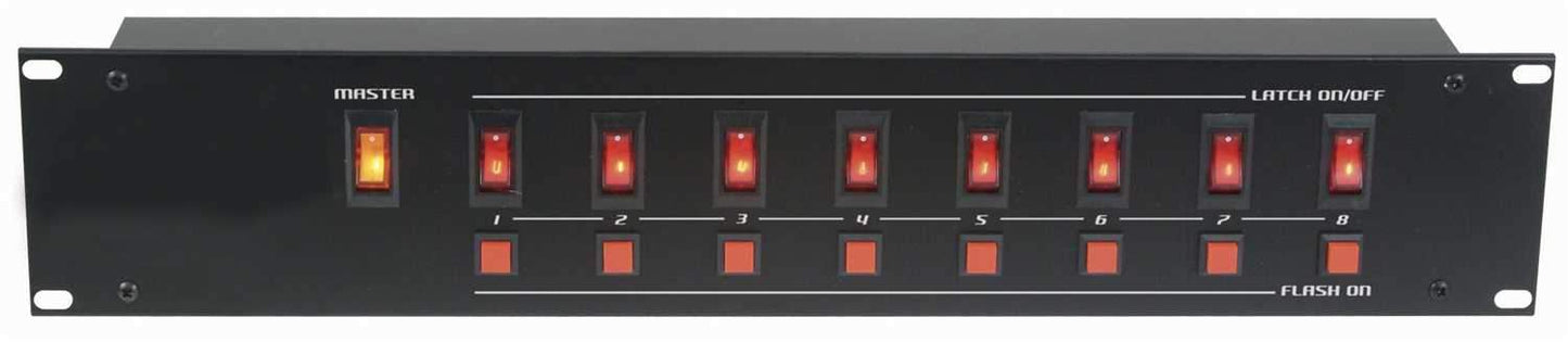 Eliminator EZ8 On/Off Power Control Center - ProSound and Stage Lighting