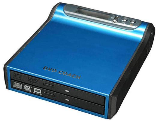 EZ-Dupe EZD880 Portable Single DVD Duplicator- BLK - ProSound and Stage Lighting