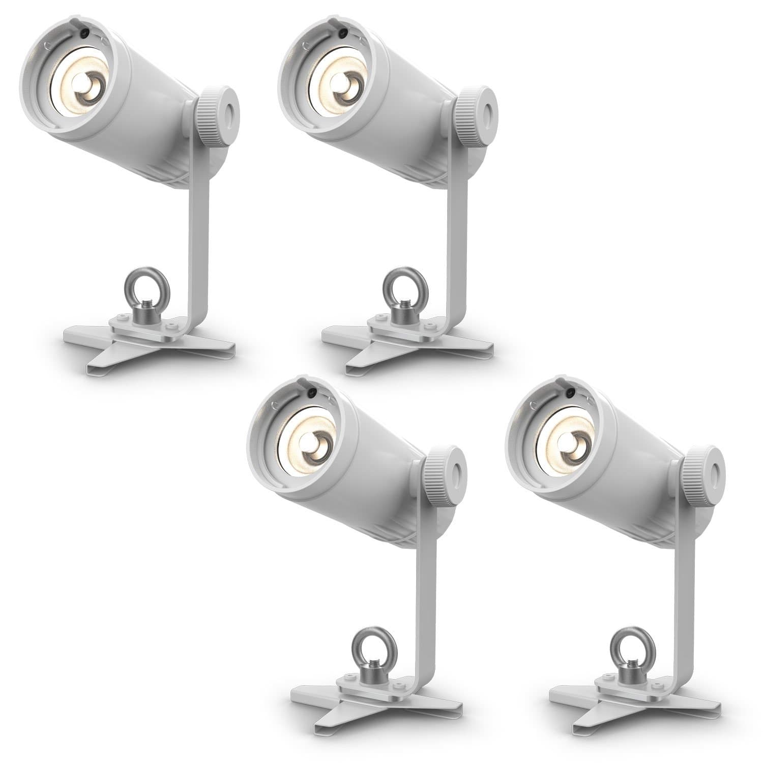 Chauvet EZPin Pack 4 Battery-Powered Pinspot 4-Pack - ProSound and Stage Lighting