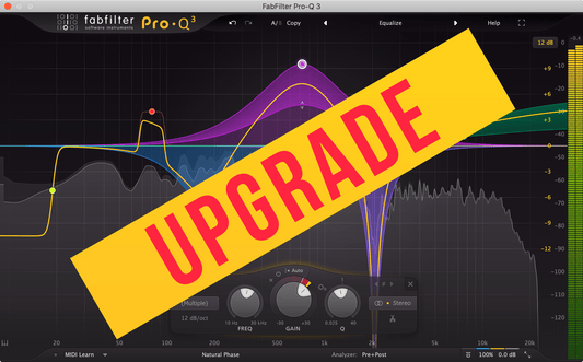 Fabfilter Pro-Q 3 Upgrade - PSSL ProSound and Stage Lighting