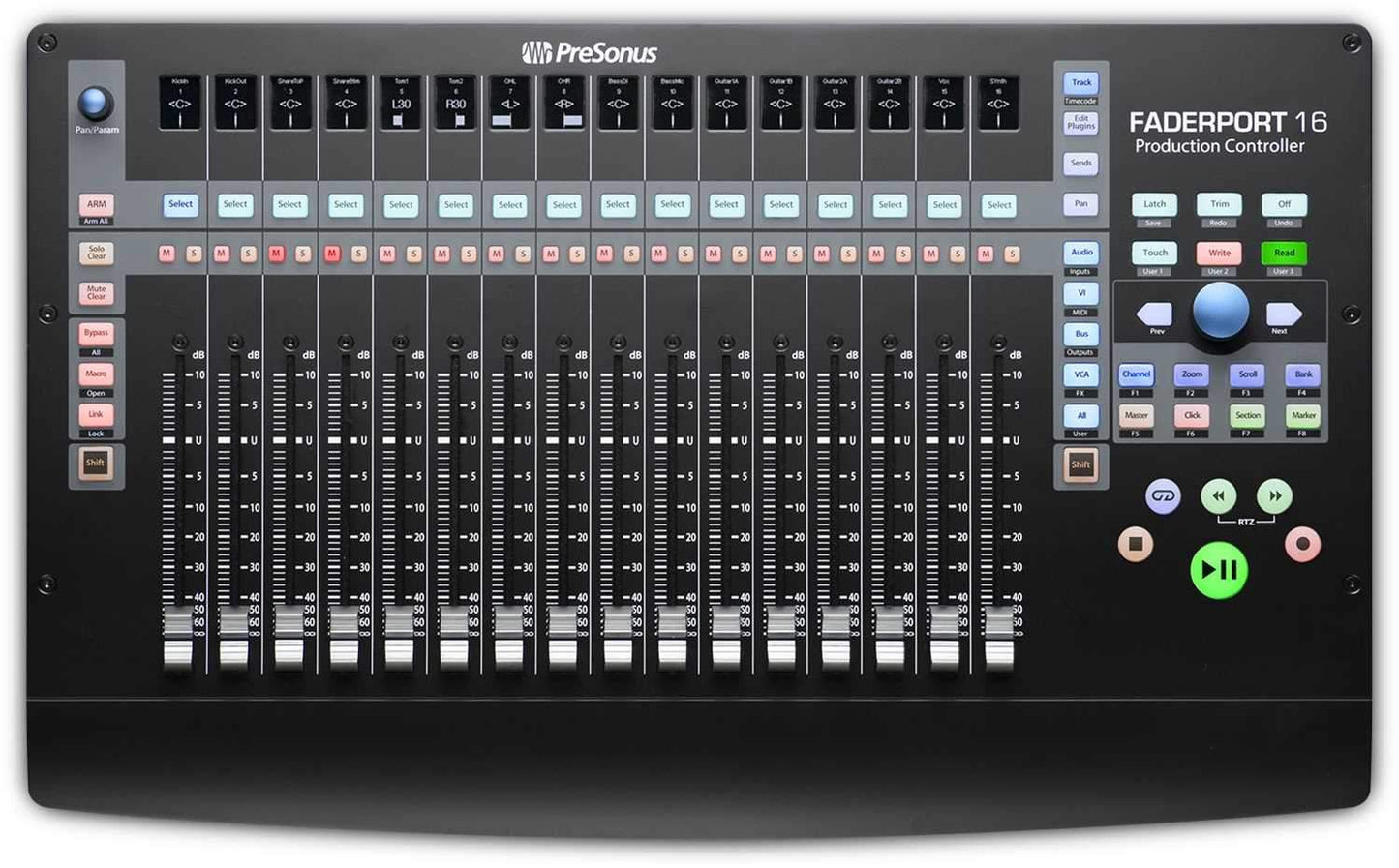 PreSonus Faderport 16 DAW Production Controller - ProSound and Stage Lighting