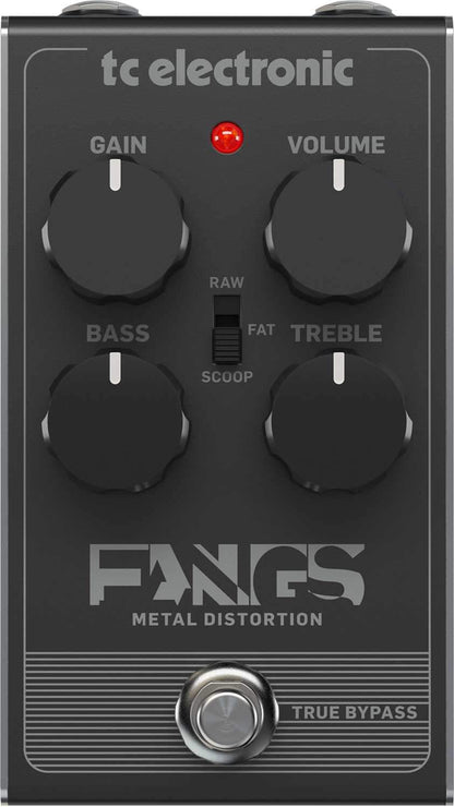 TC Electronic Fangs Metal Distortion Stompbox - ProSound and Stage Lighting