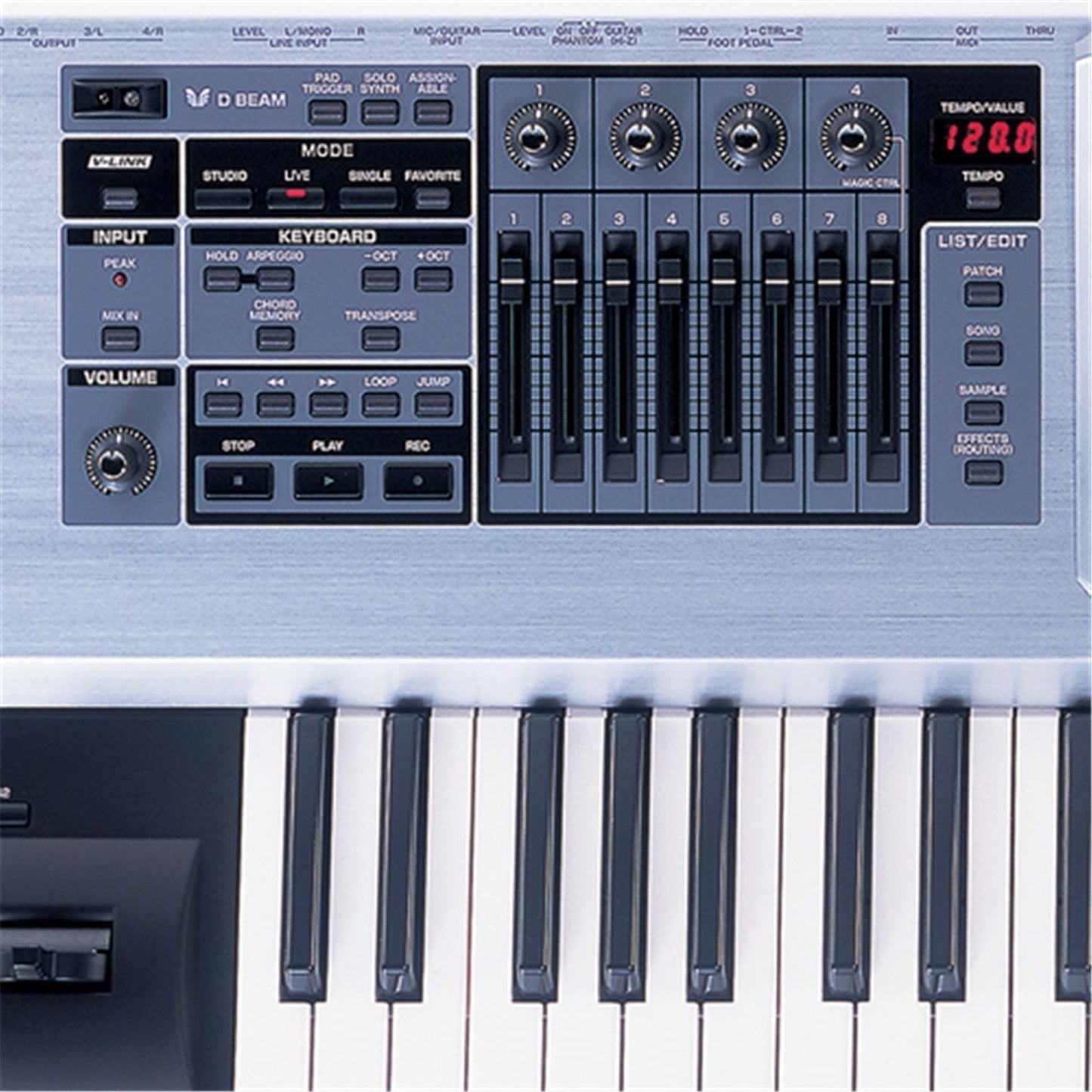 Roland FANTOM-G6 61-Key Synth Workstation - ProSound and Stage Lighting