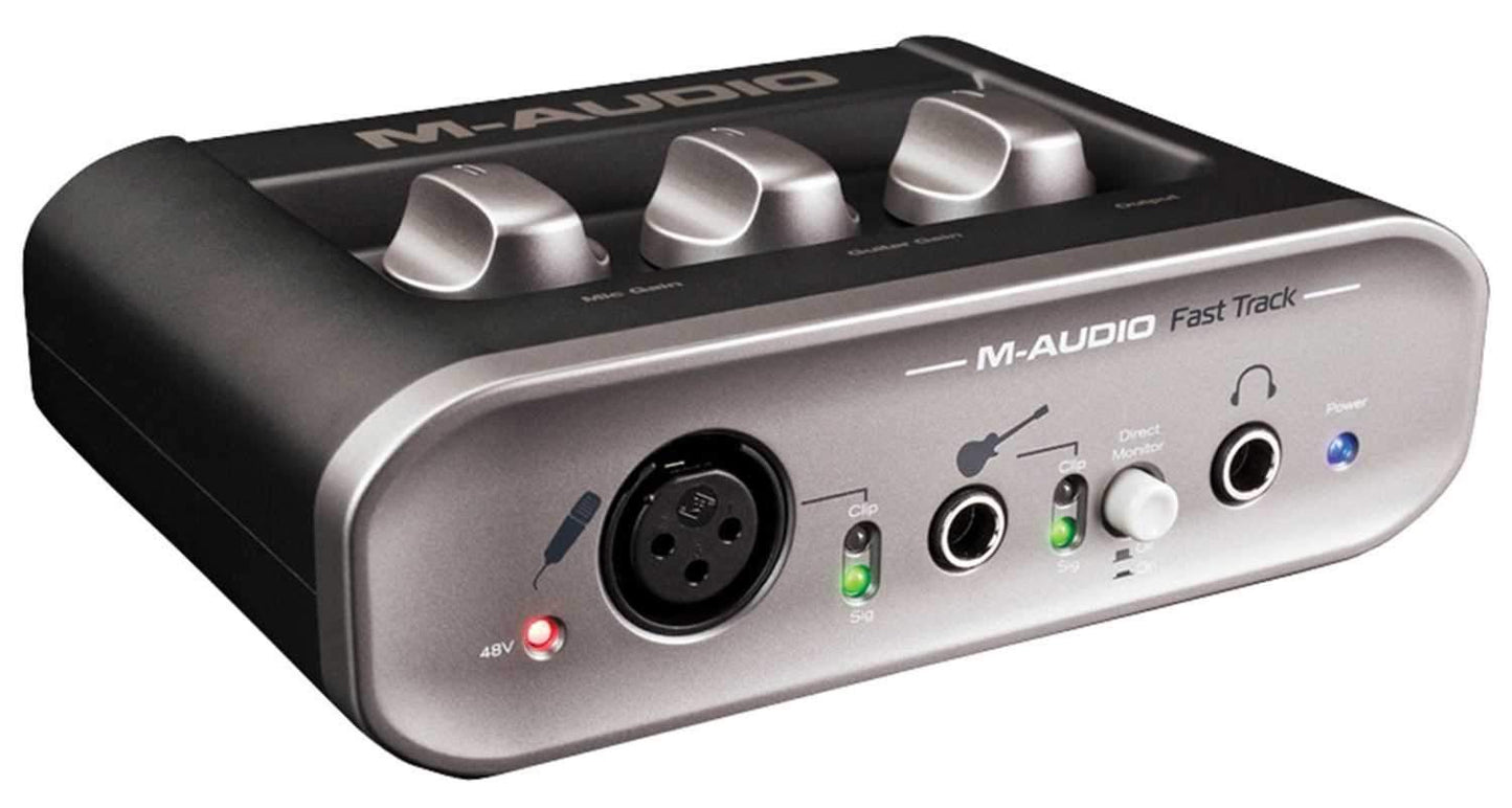 Avid FAST-TRACK-USB-II Audio Interface - ProSound and Stage Lighting