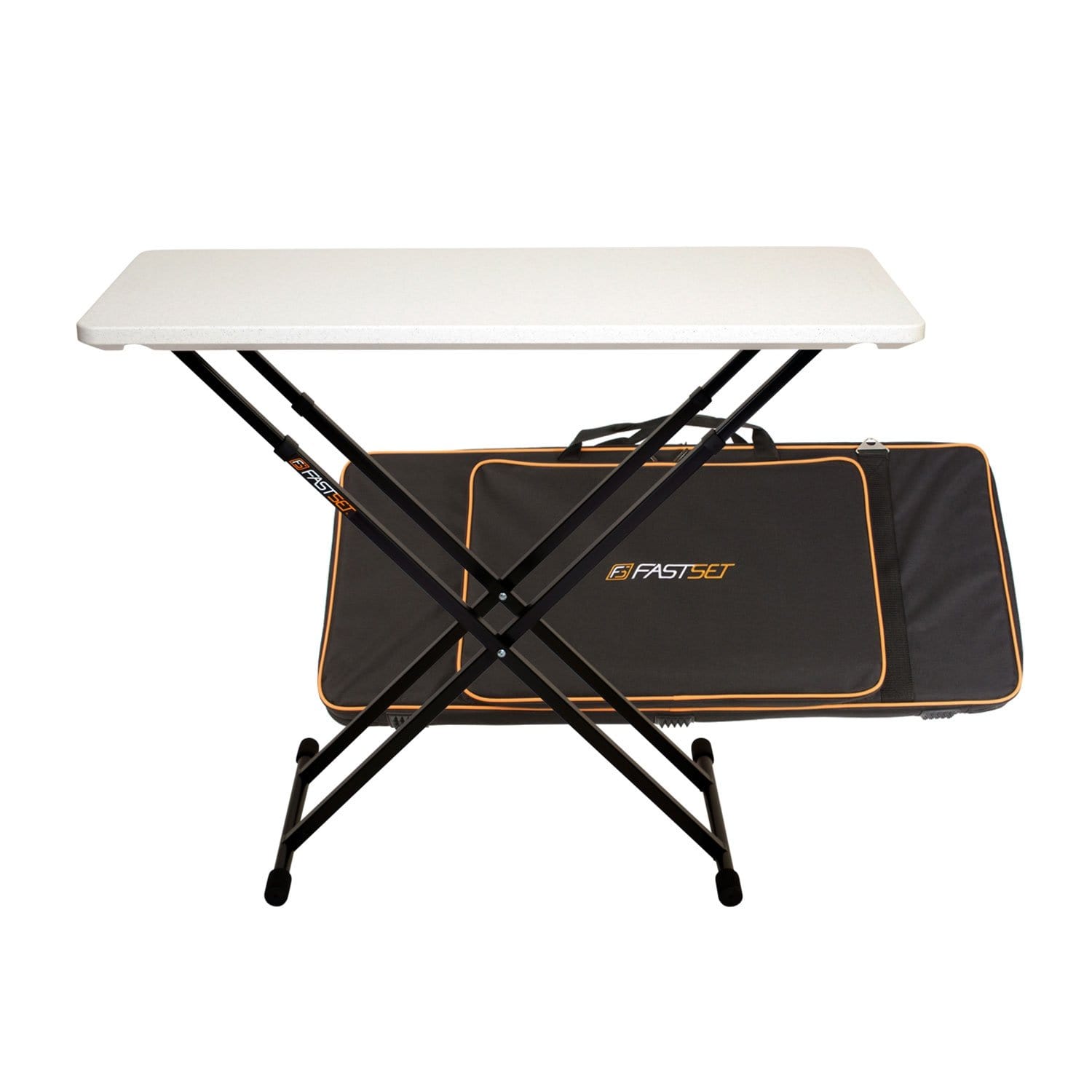 Fastset WTC White Top V2 Table with Carrying Case - ProSound and Stage Lighting
