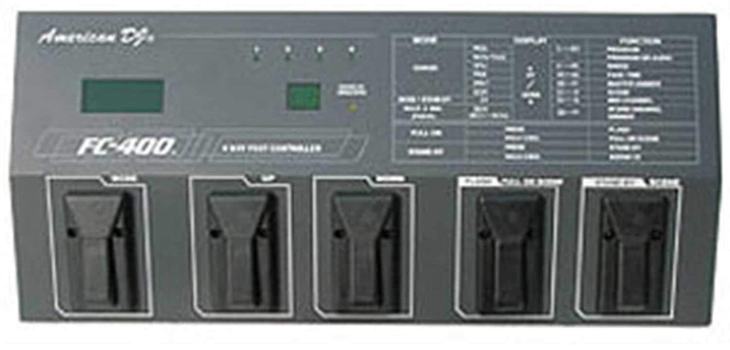 American DJ FC-400 4 Channel Foot Controller - ProSound and Stage Lighting