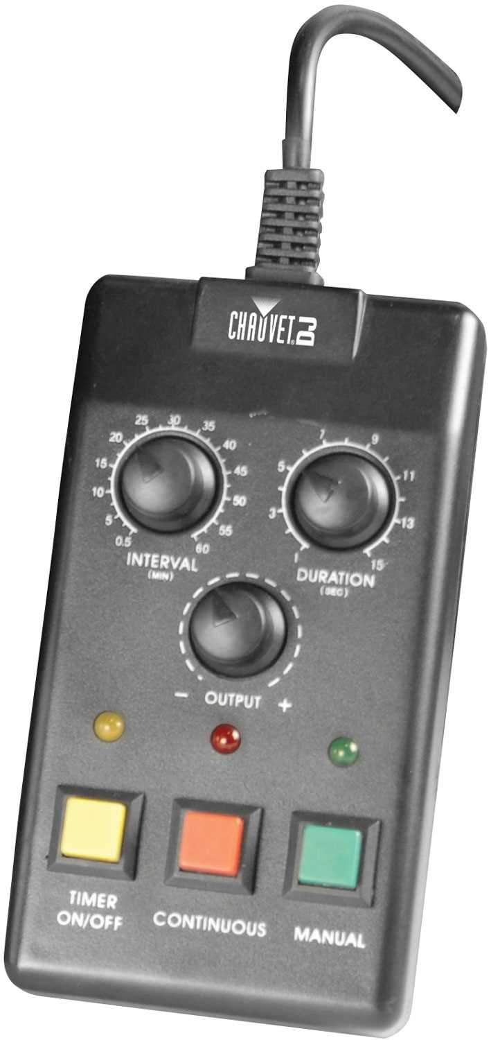 Chauvet FC-T Wired Timer Remote for Fog Machines - ProSound and Stage Lighting