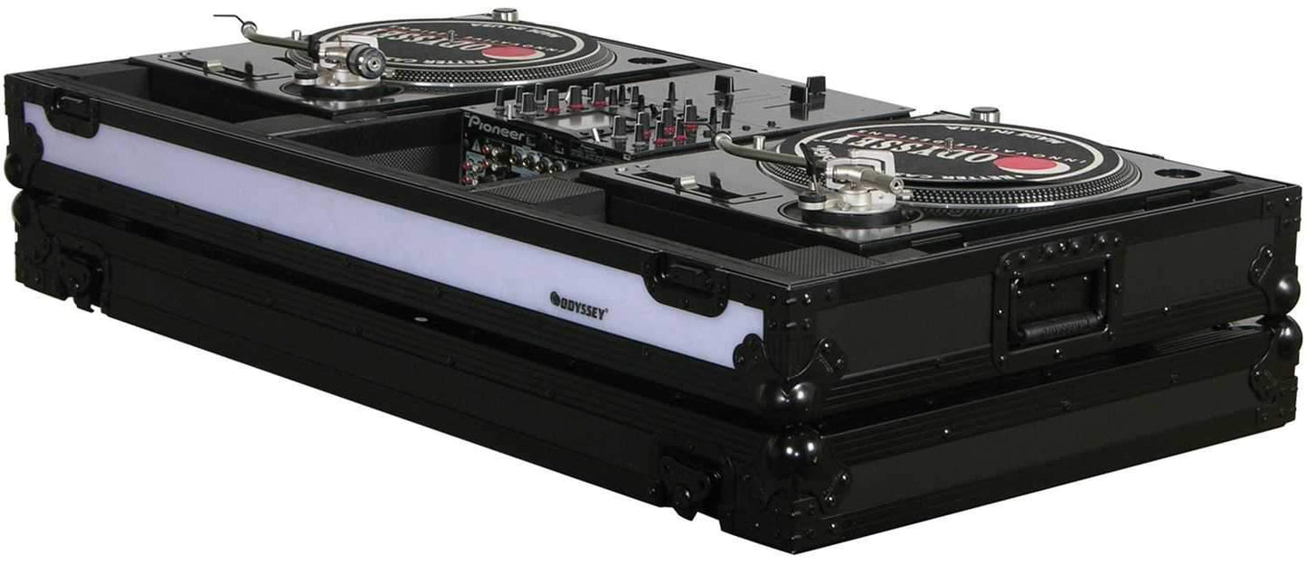 Odyssey FFXBM10WBL Fx Turntable Coffin with Led - ProSound and Stage Lighting