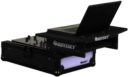 Odyssey FFXGS10MIXBL Fx 10In Mixer Led Glide Cas - ProSound and Stage Lighting